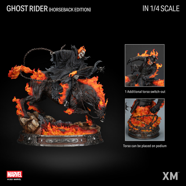 XM Studios Ghost Rider on Horse